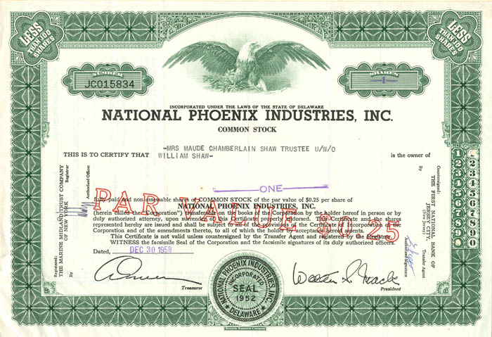 National Phoenix Industries, Inc.
